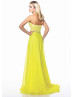 Sweetheart Neckline Lace Chiffon Beaded Long Prom Dress